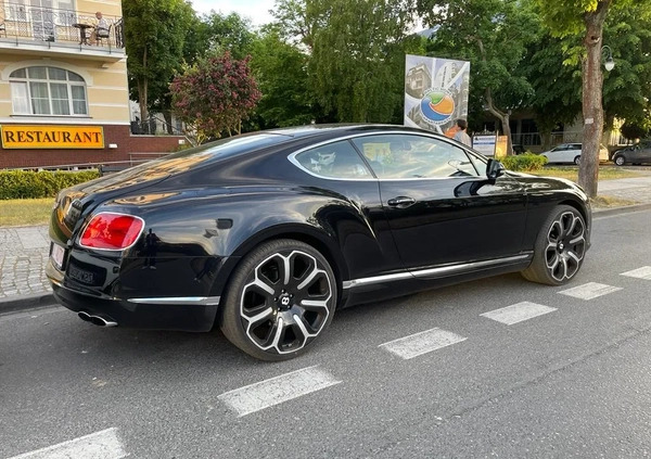 Bentley Continental GT cena 449000 przebieg: 90000, rok produkcji 2012 z Łódź małe 56